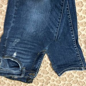 Judy blues dark denim lately distressed slim fit